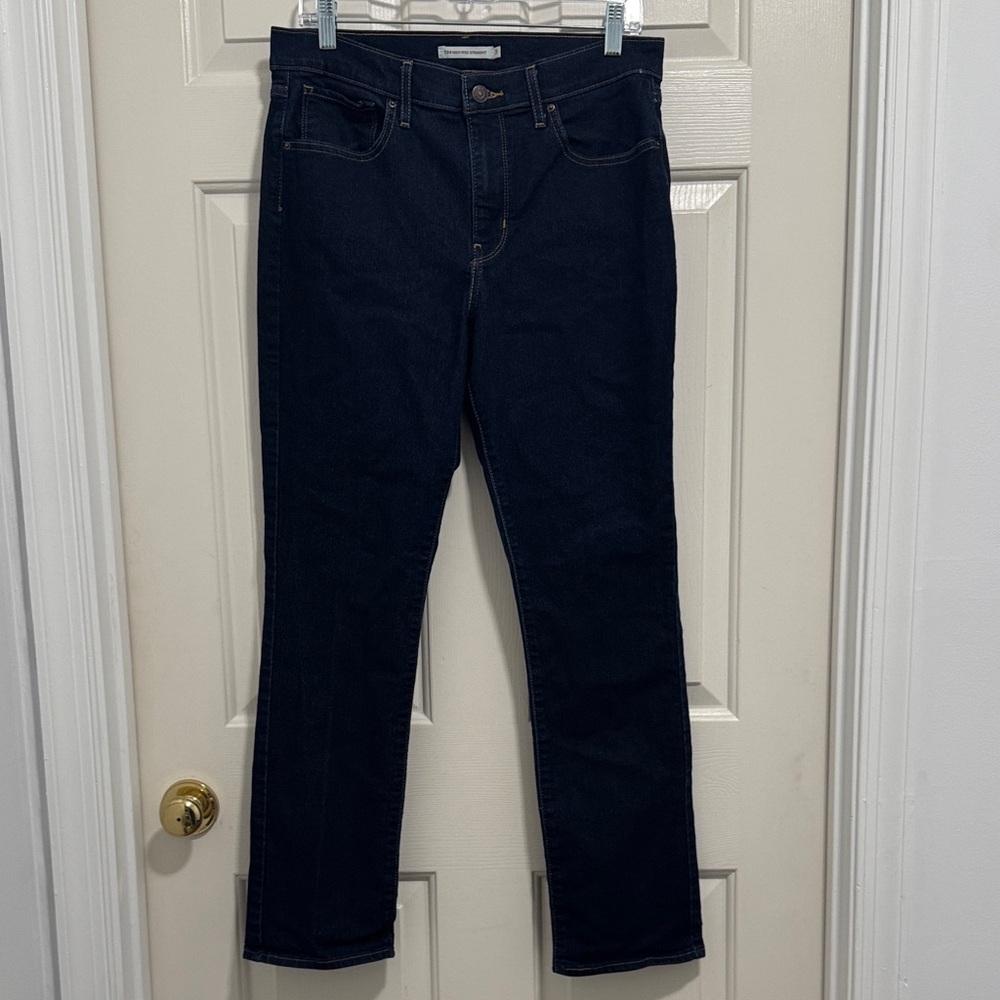 Levi's Women's High Rise Jeans - Dark Blue